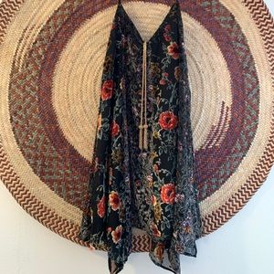 Anthropologie bohemian dress
